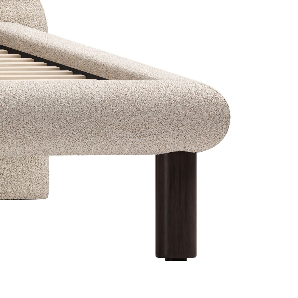 Placid Shearling Fabric Bed