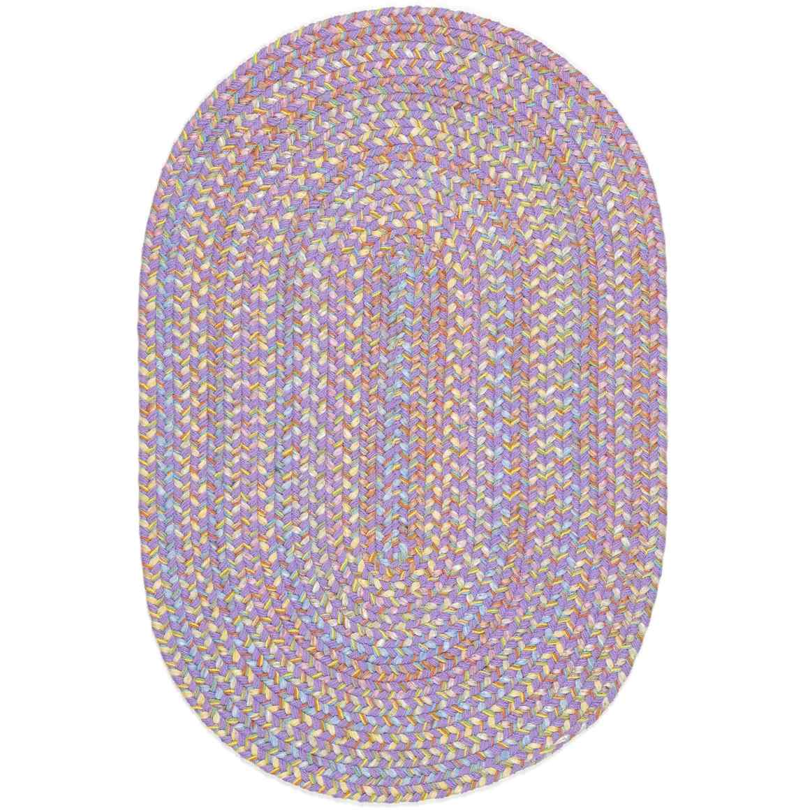 Playtime Braided Oval Reversible Area Rugs