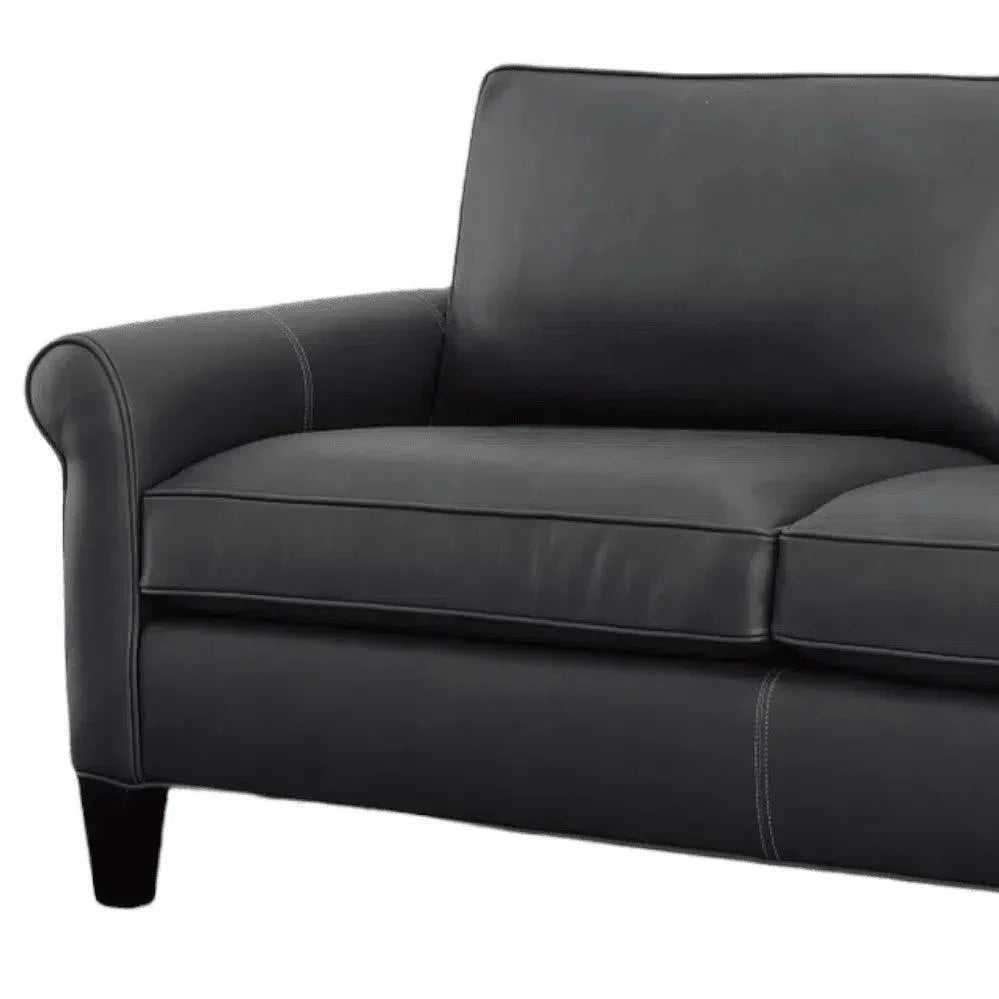 Portman Handcrafted Leather Sofa Is