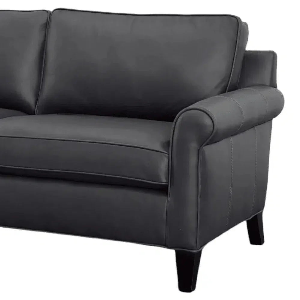 Portman Handcrafted Leather Sofa Is