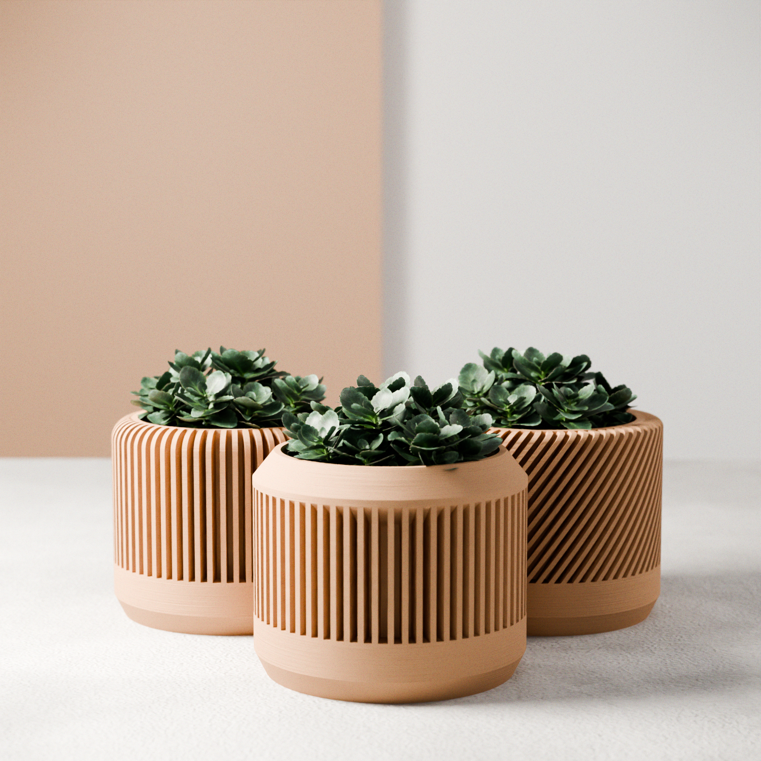BAMBOO Planter Set-1