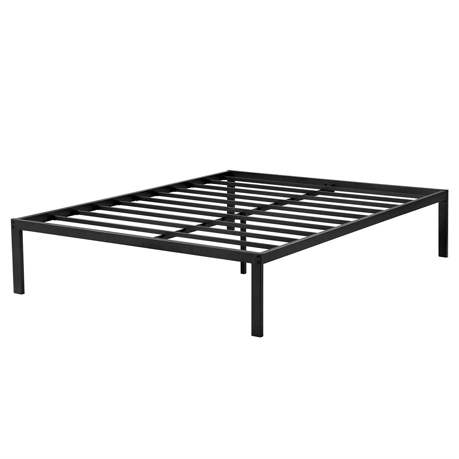 Queen size 16-inch High Heavy Duty Metal Platform Bed Frame-0