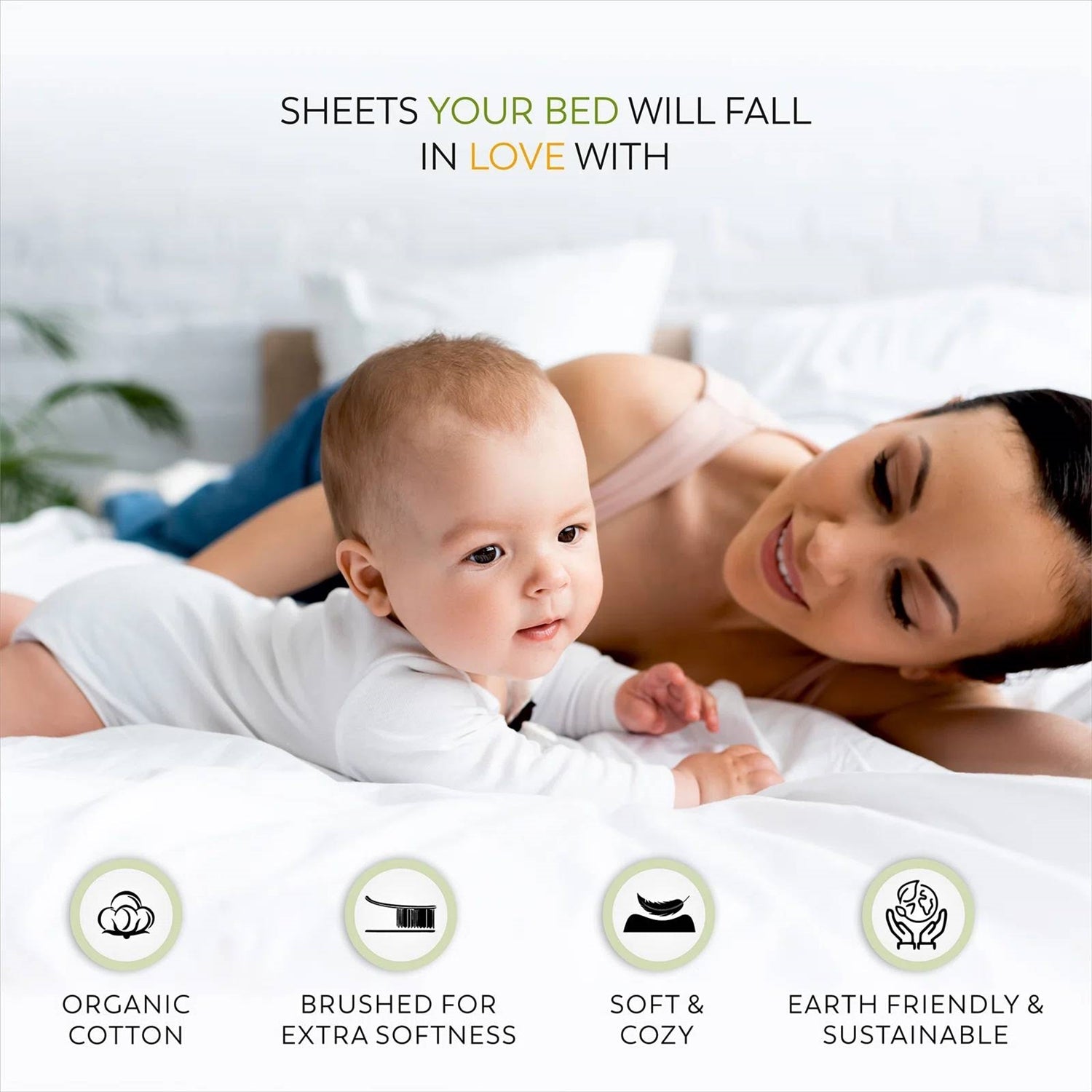 Queen size Aqua Blue 100-Percent Certified Organic Cotton Sheet Set