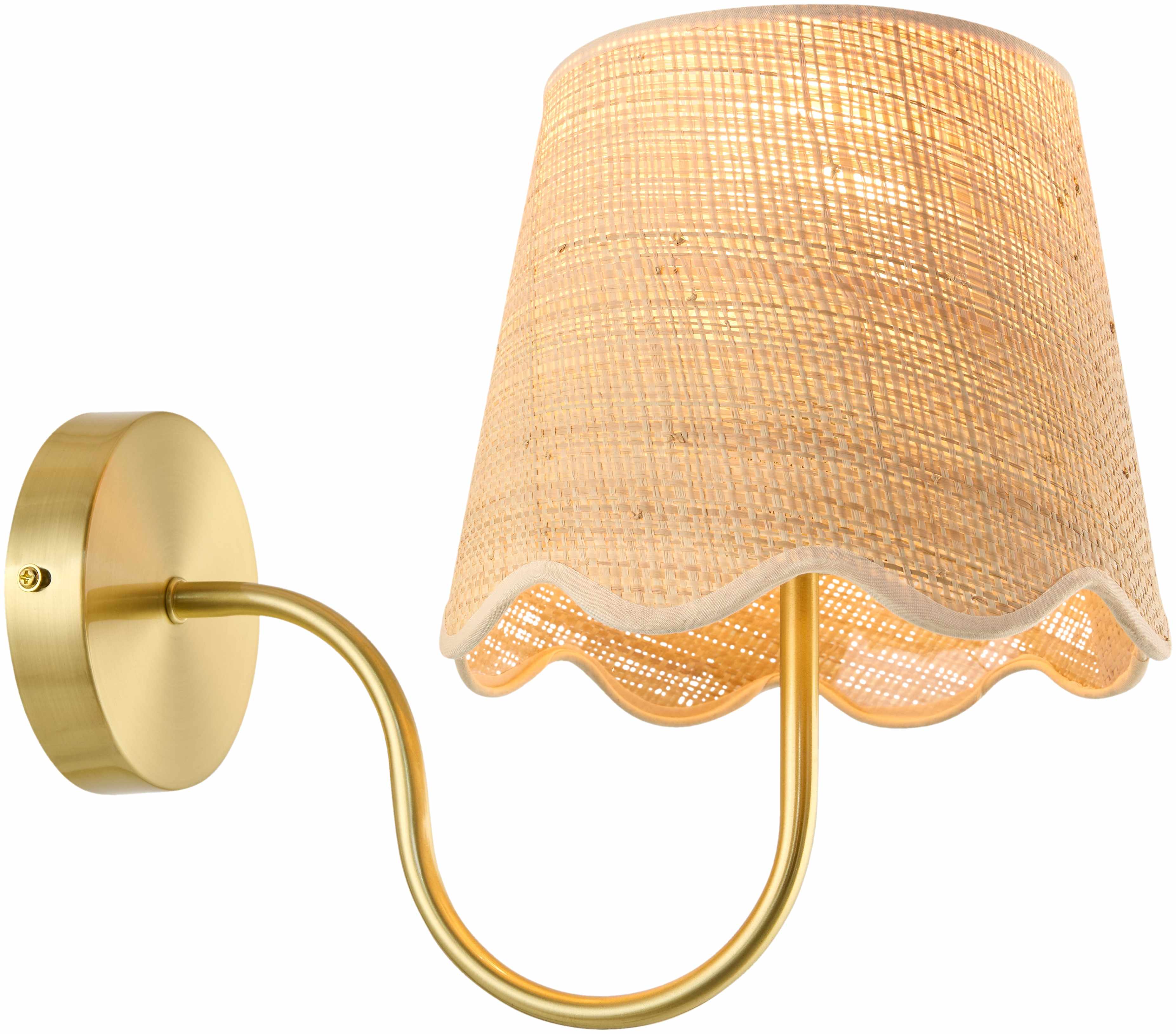 Aussillon Gold Wall Sconce-2