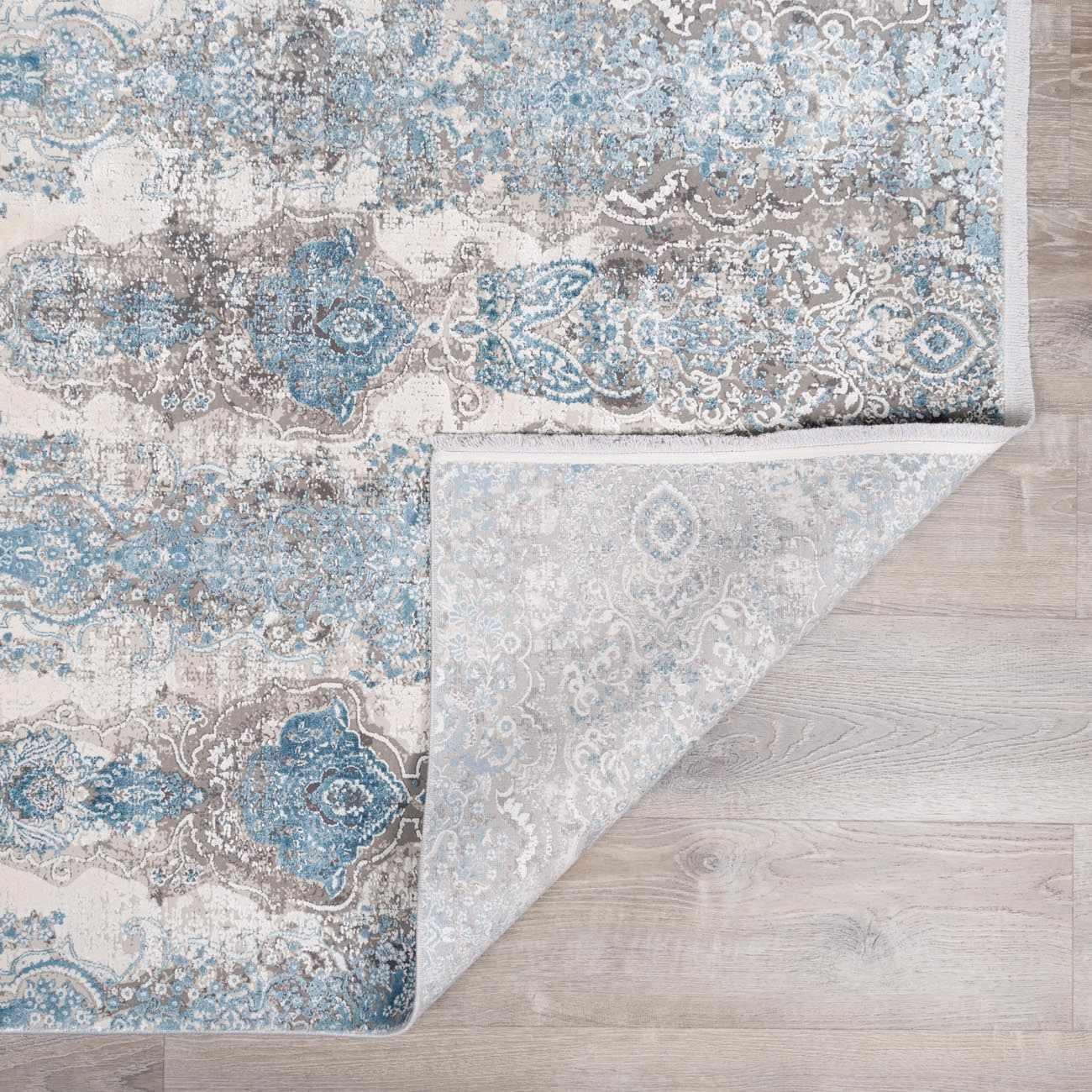 Rydalmere Luxury Fringed Faux Silk Rug - PRHOMZ