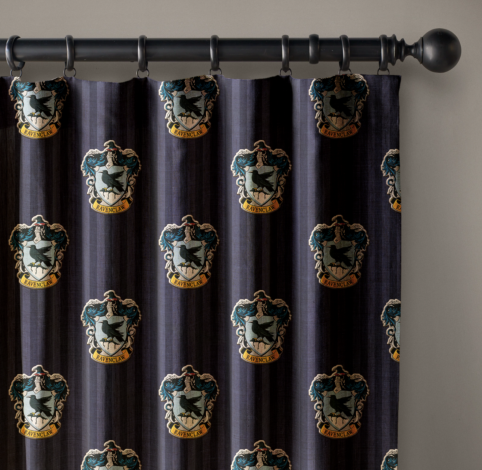 Harry Potter Ravenclaw House Curtains | Kids Room Decor | Organic Cotton-0