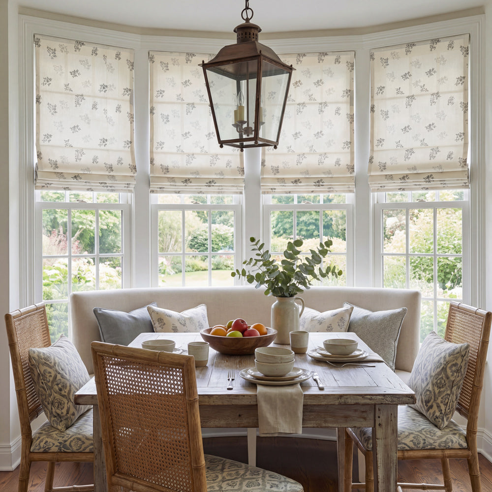 Reeta Country Style Roman Shades