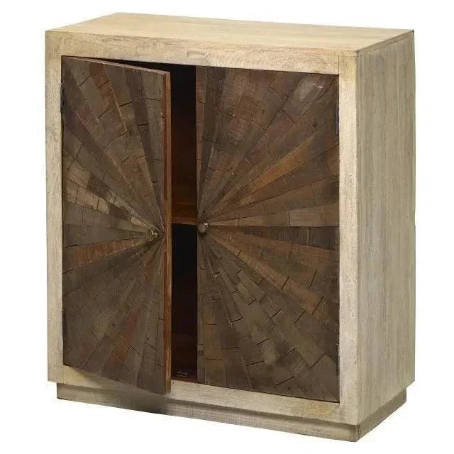 Rhowyn Wood Brown Accent Cabinet