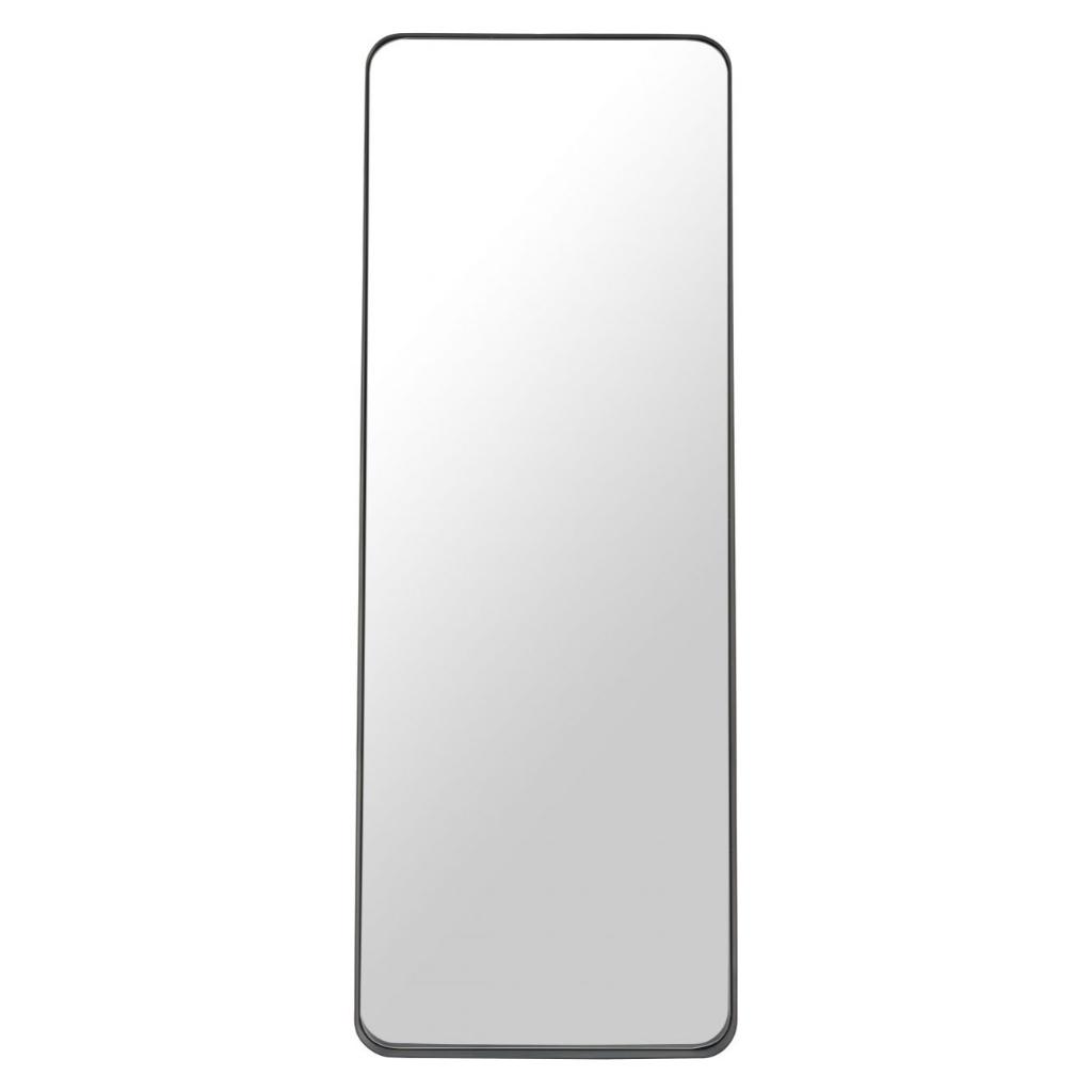 Riga Steel Frame Black Floor Mirror