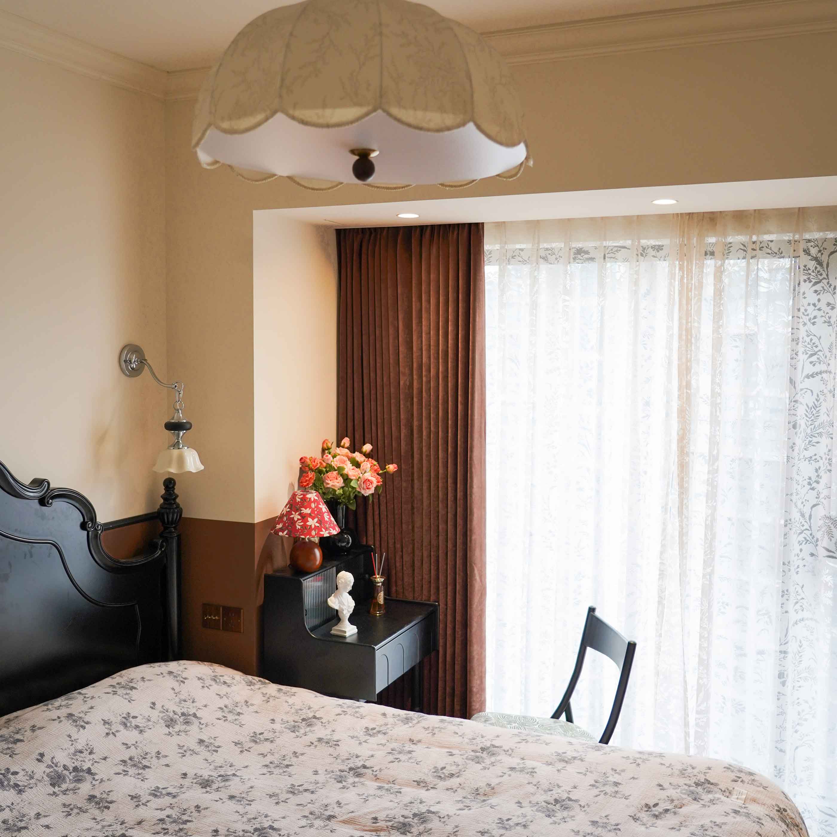 Rosalyn Matte Velvet Room Darkening Thermal Curtains