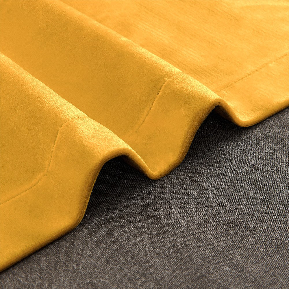 Ruby Elegant Green Custom Velvet Curtains