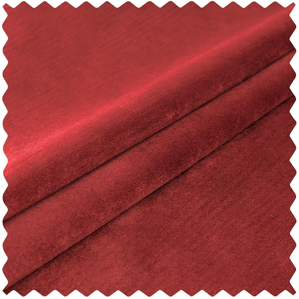 Ruby Elegant Green Custom Velvet Curtains