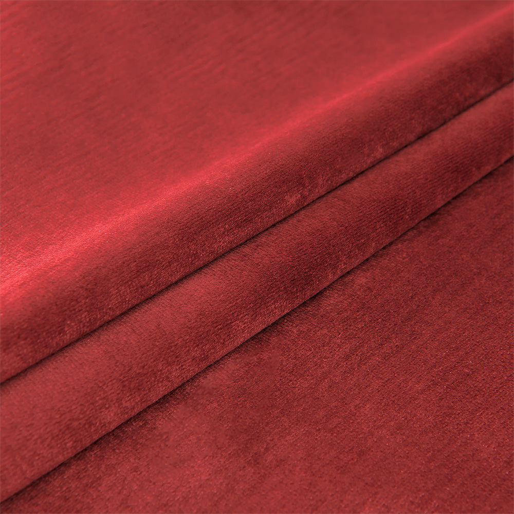 Ruby Elegant Green Custom Velvet Curtains