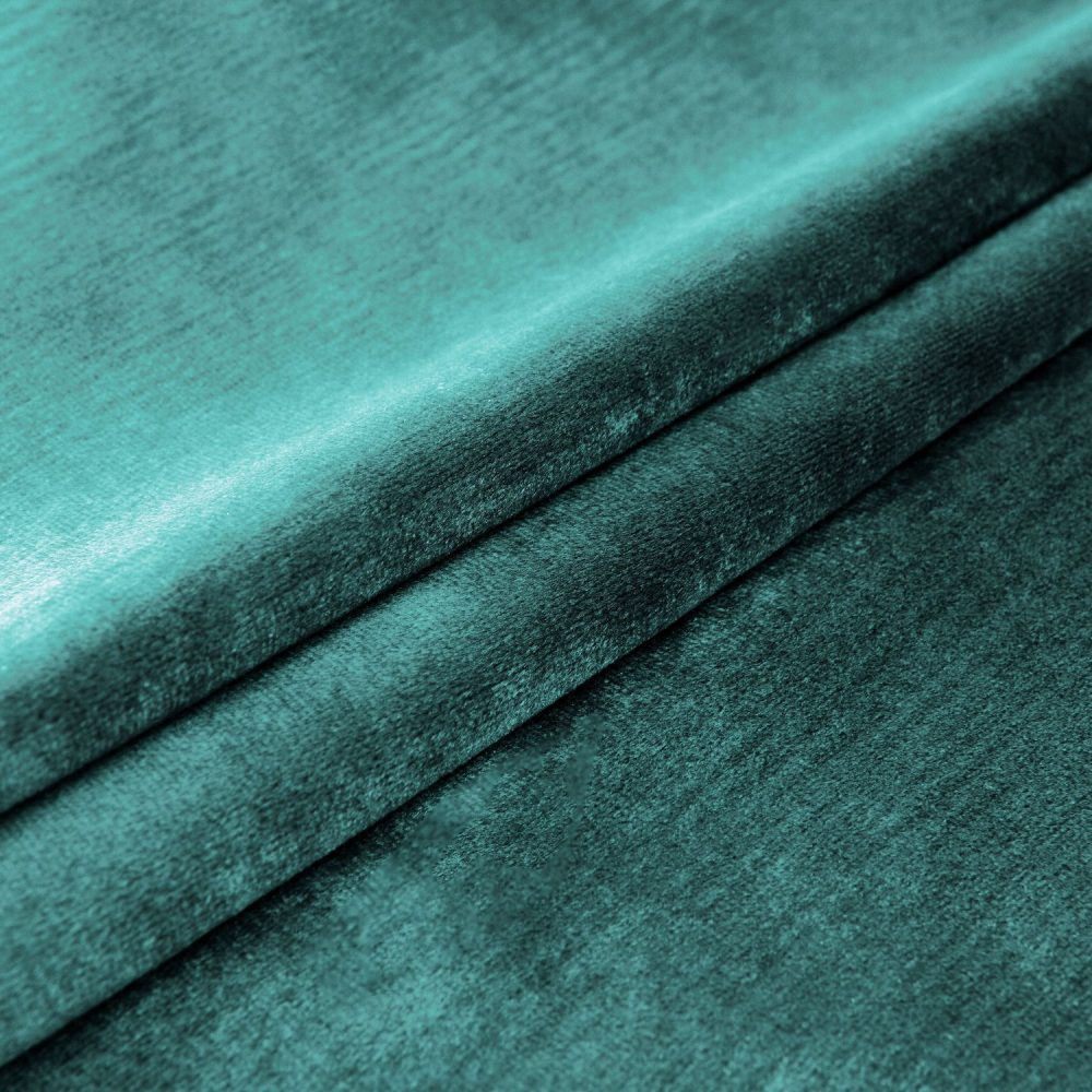 Ruby Elegant Green Custom Velvet Curtains