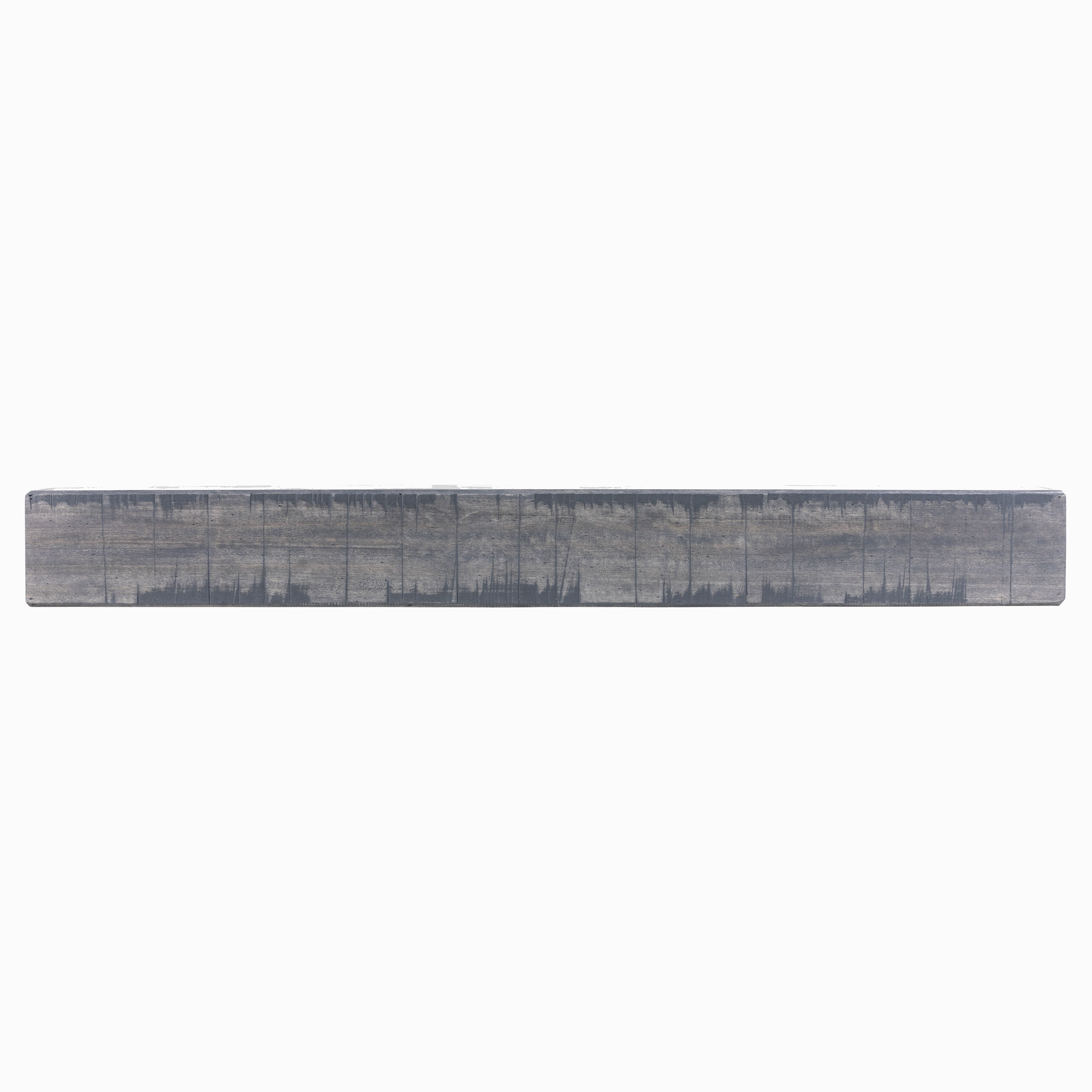 Rustic Poplar Fireplace Mantel Shelf