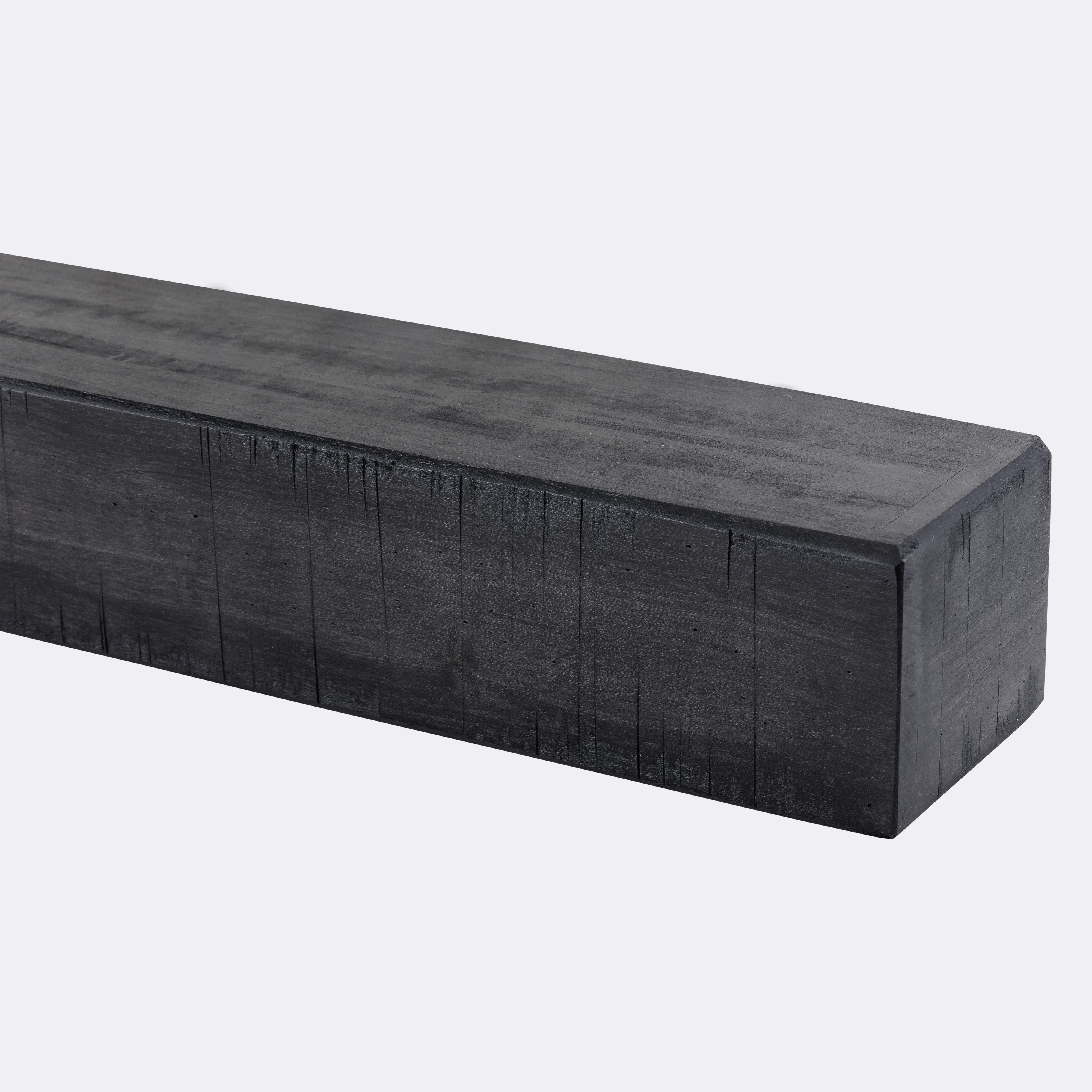 Rustic Poplar Fireplace Mantel Shelf