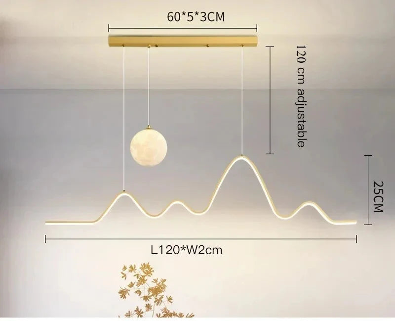 DecorBites™ Dining Room LED Pendant Light