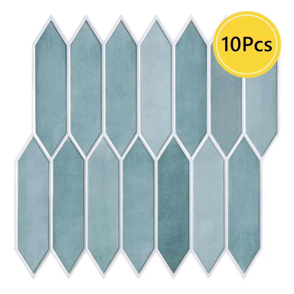 1/10pcs Decorative 3D Wall Panel Peel and Stick Tile Sticker Self Adhesive Kitchen Tile Backsplash Bathroom Wall Sticker 30x30cm