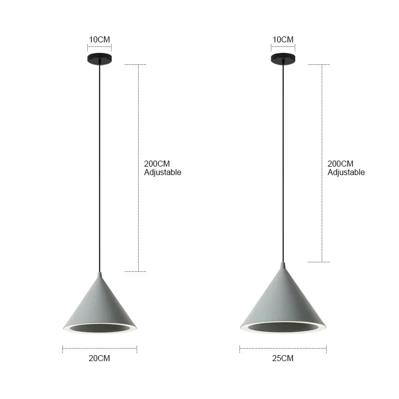 LED Chandeliers Modern Minimalist Lighting