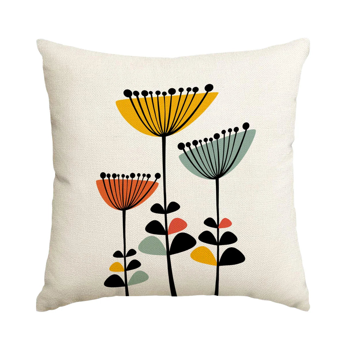 Floral Cushion Covers Bohemian Decor
