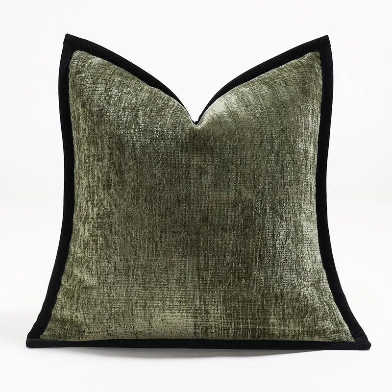 Thick Chenille Square Pillow Cover