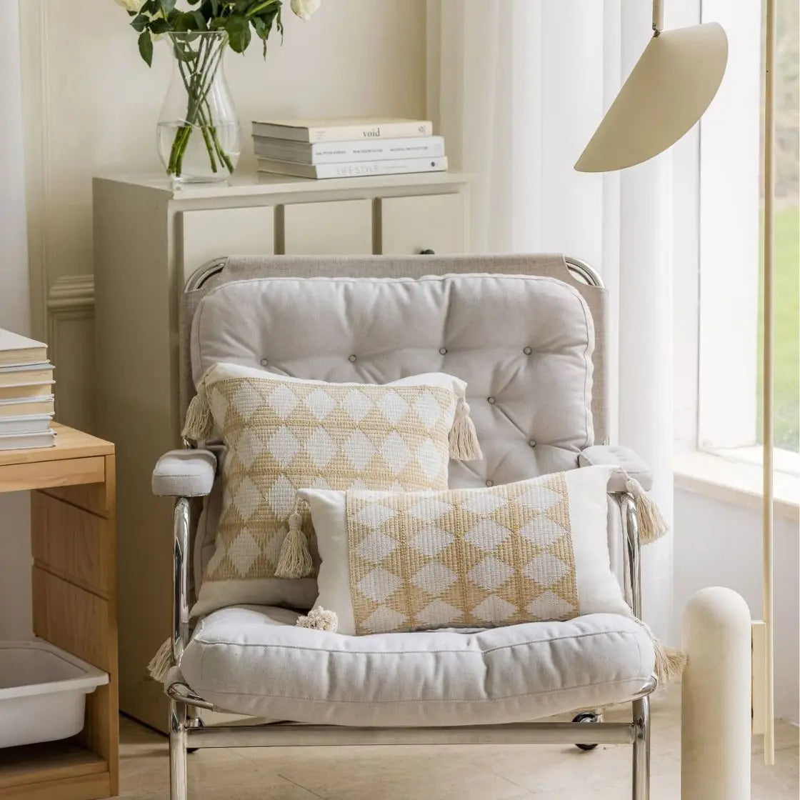 Boho Throw Pillow Cover Decorative