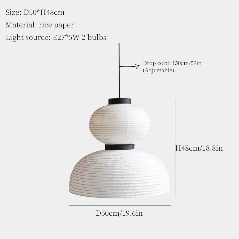 Pendant Light Rice Paper Lantern