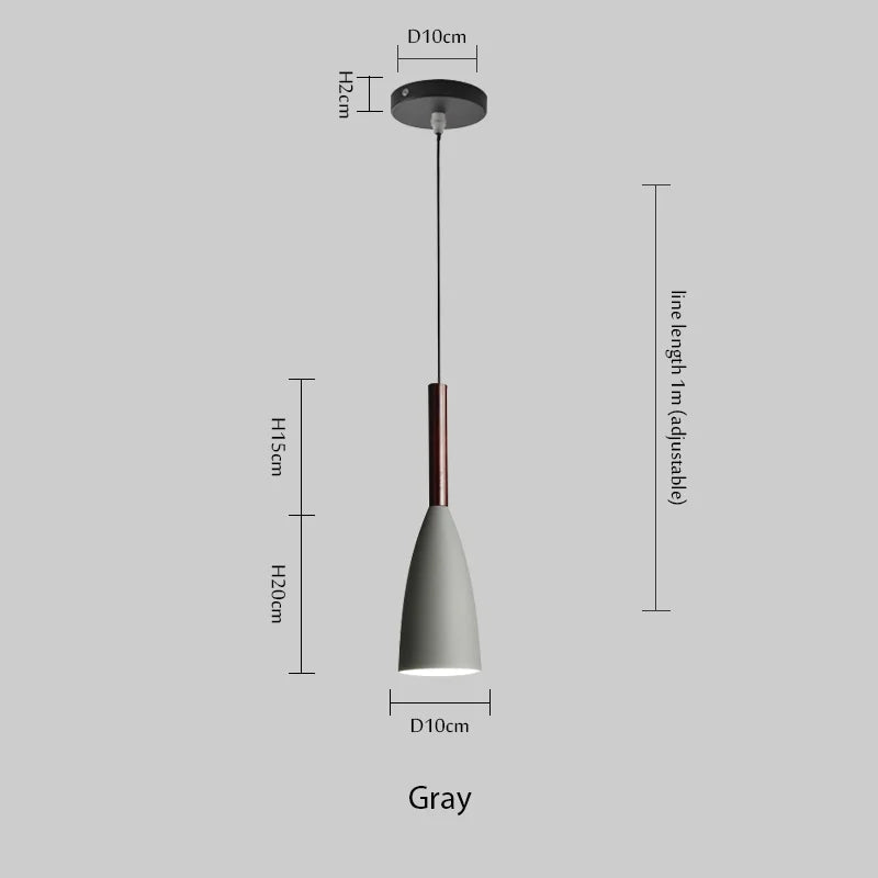 Pendant Light Nordic Minimalist 3 Heads