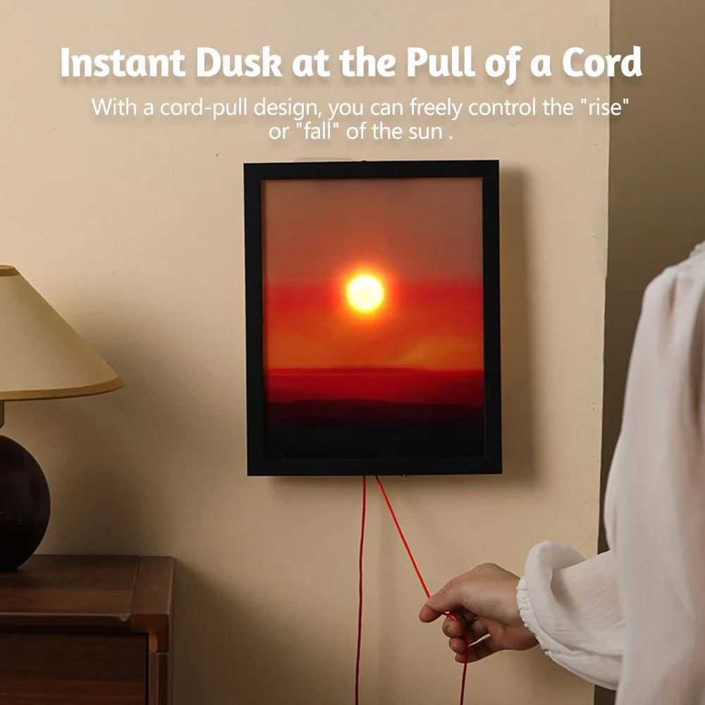 DecorBites™ Wall Lamp Movable Scenery Night Light