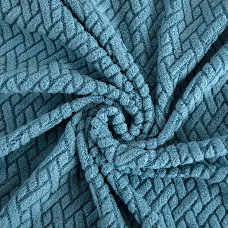 Jacquard Stretch Sofa Cover L Shape