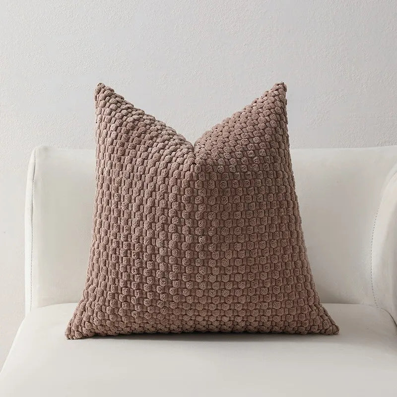 Fluffy Corduroy Pillowcase Home Decor