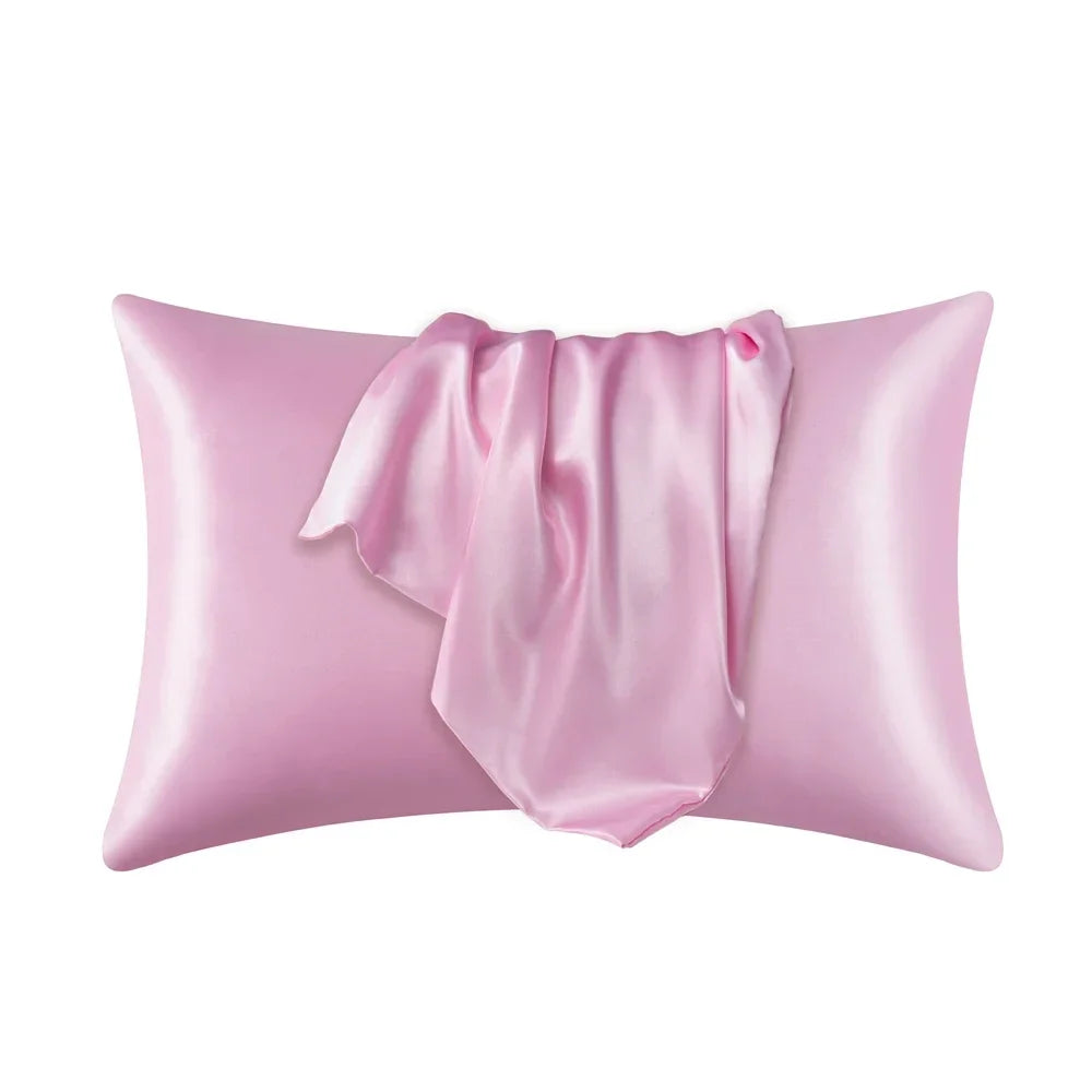 Silk Pillowcase Luxury Bedding Decor