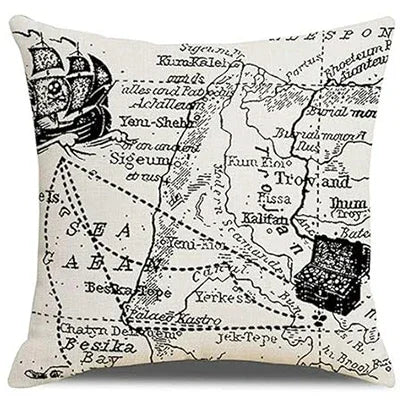 Nautical Pillowcase Marine Style Linen