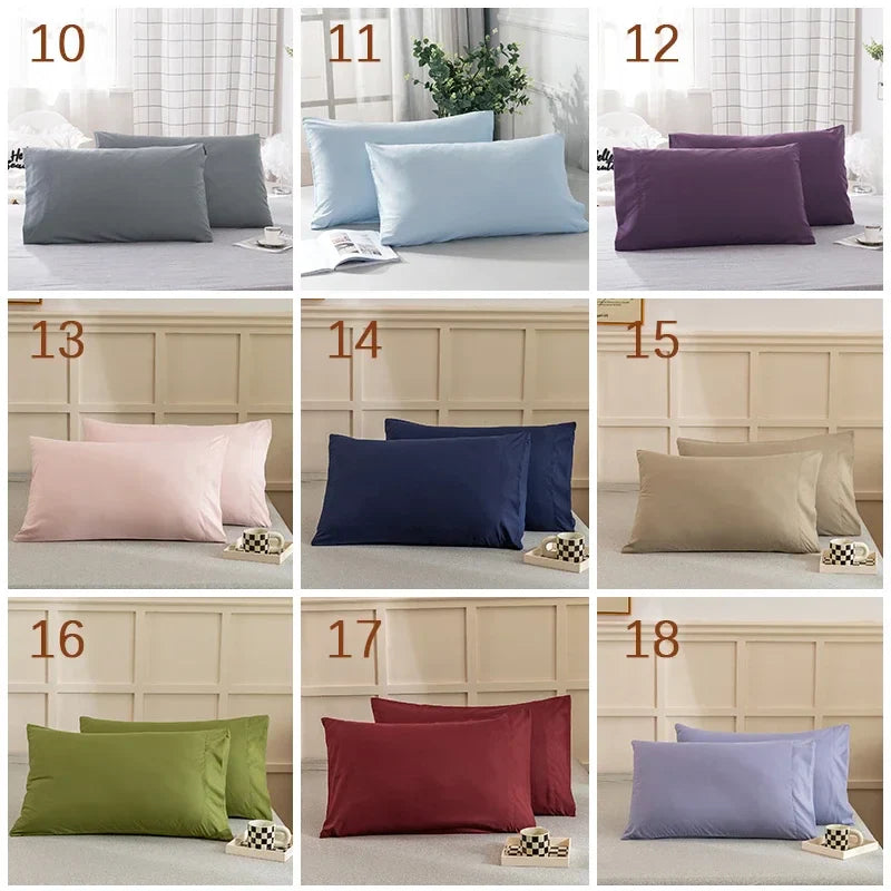 Polyester Pillowcases Hypoallergenic Set