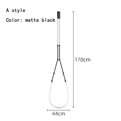 DecorBites™ Led Pendant Lights Modern Art Decor