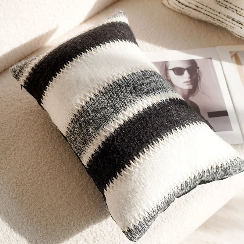 French Retro Throw Pillow Cover