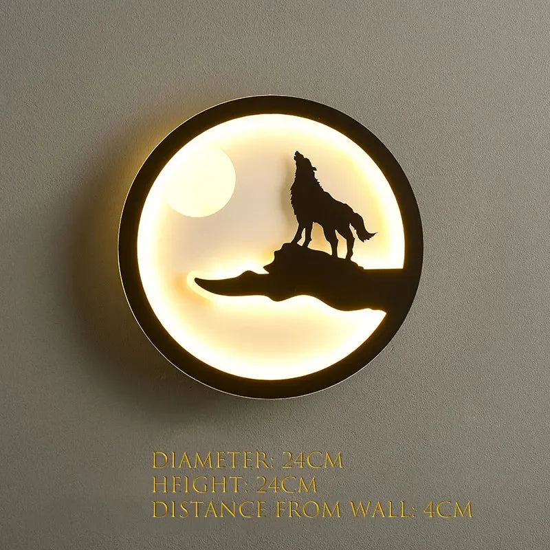 Dlight Decor Nordic Character Glow Wall Lamp