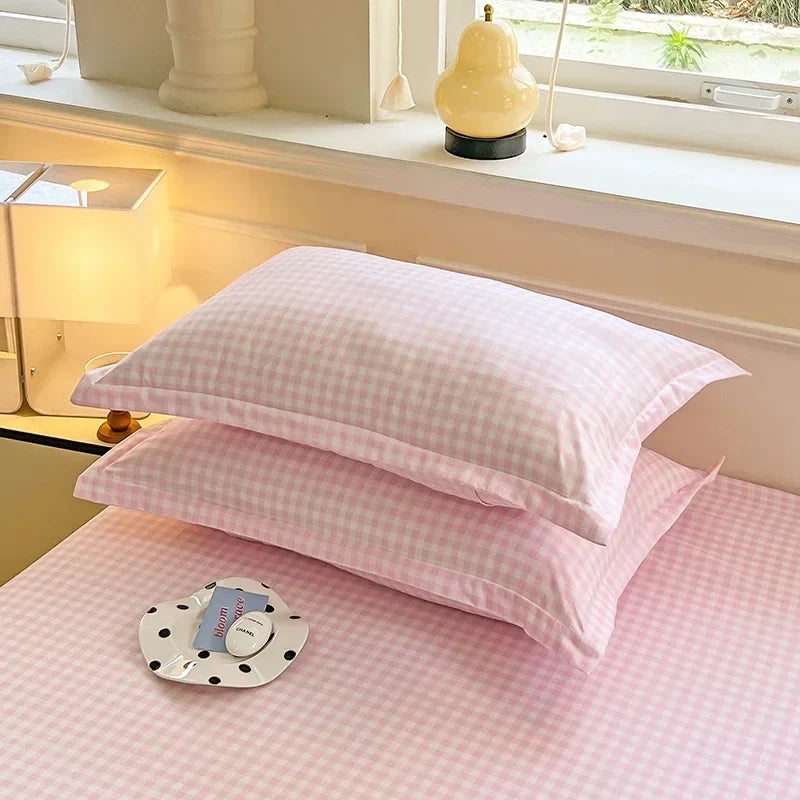 Pillowcase Set Plaid 48x74cm