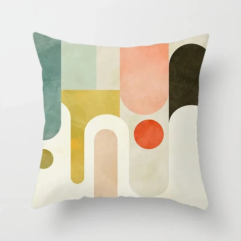 Bohemian Pink Pillowcase Sofa Cushion