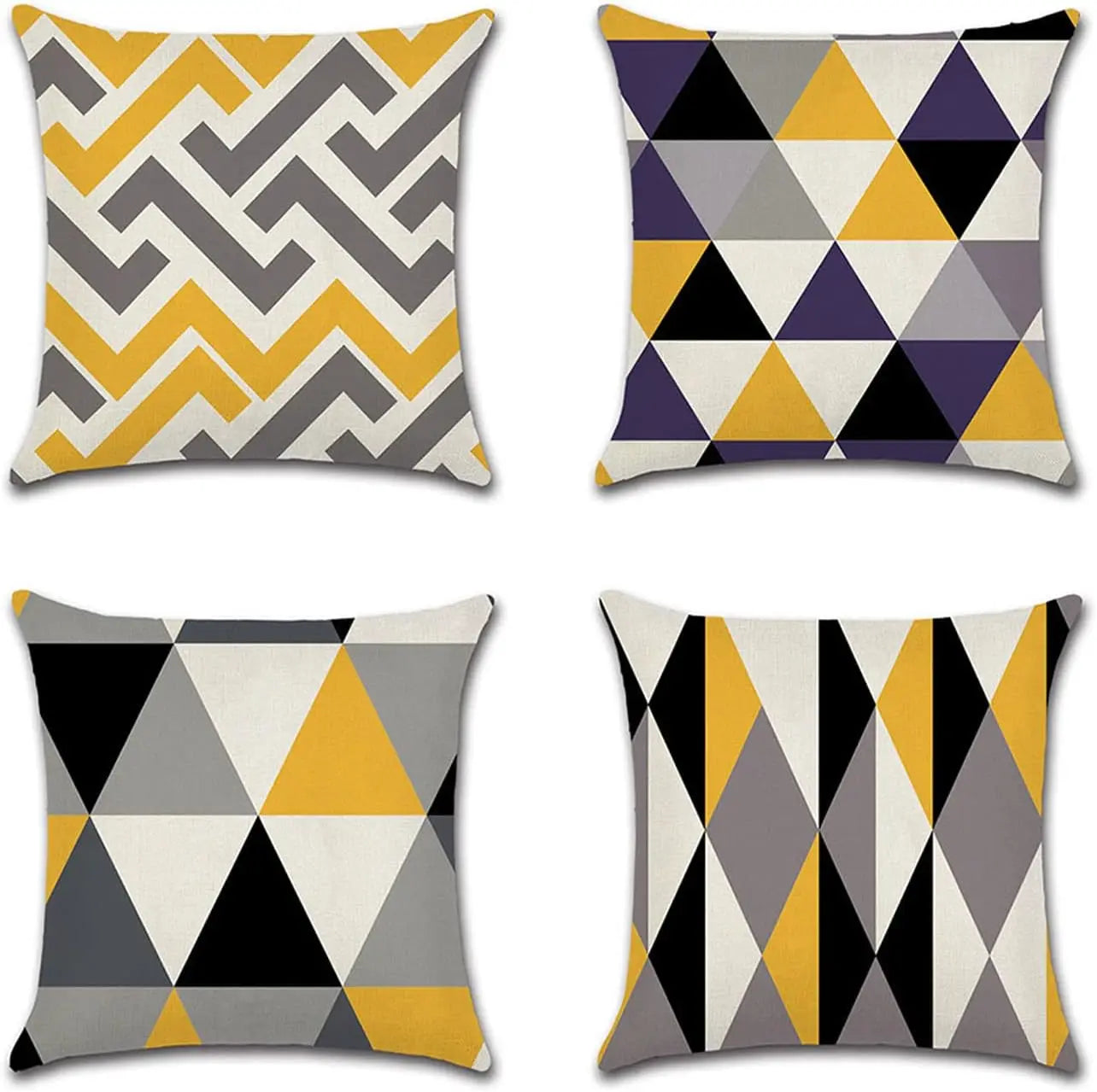 Geometric Cushion Covers Modern Decor