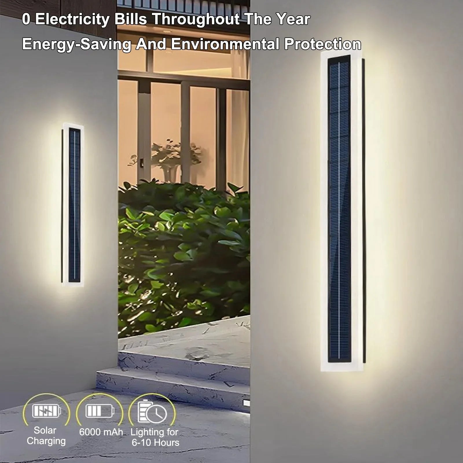DecorBites™ Solar Wall Lights Outdoor Waterproof