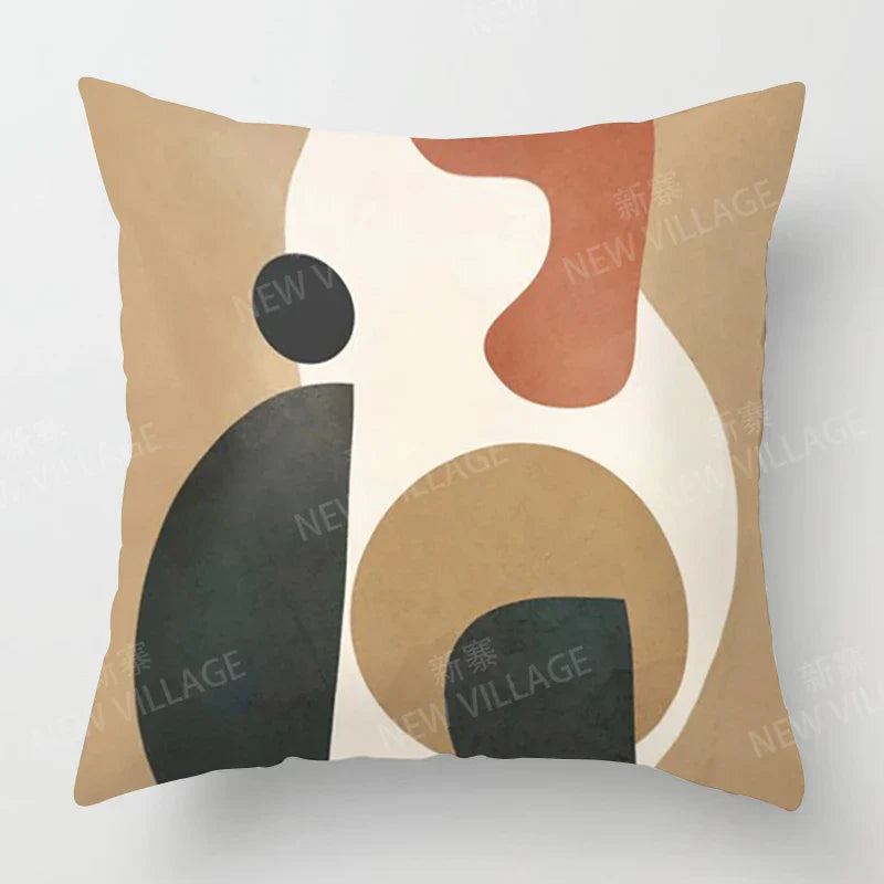 Pillowcase Sofa Cushion Cover Abstract Geometric