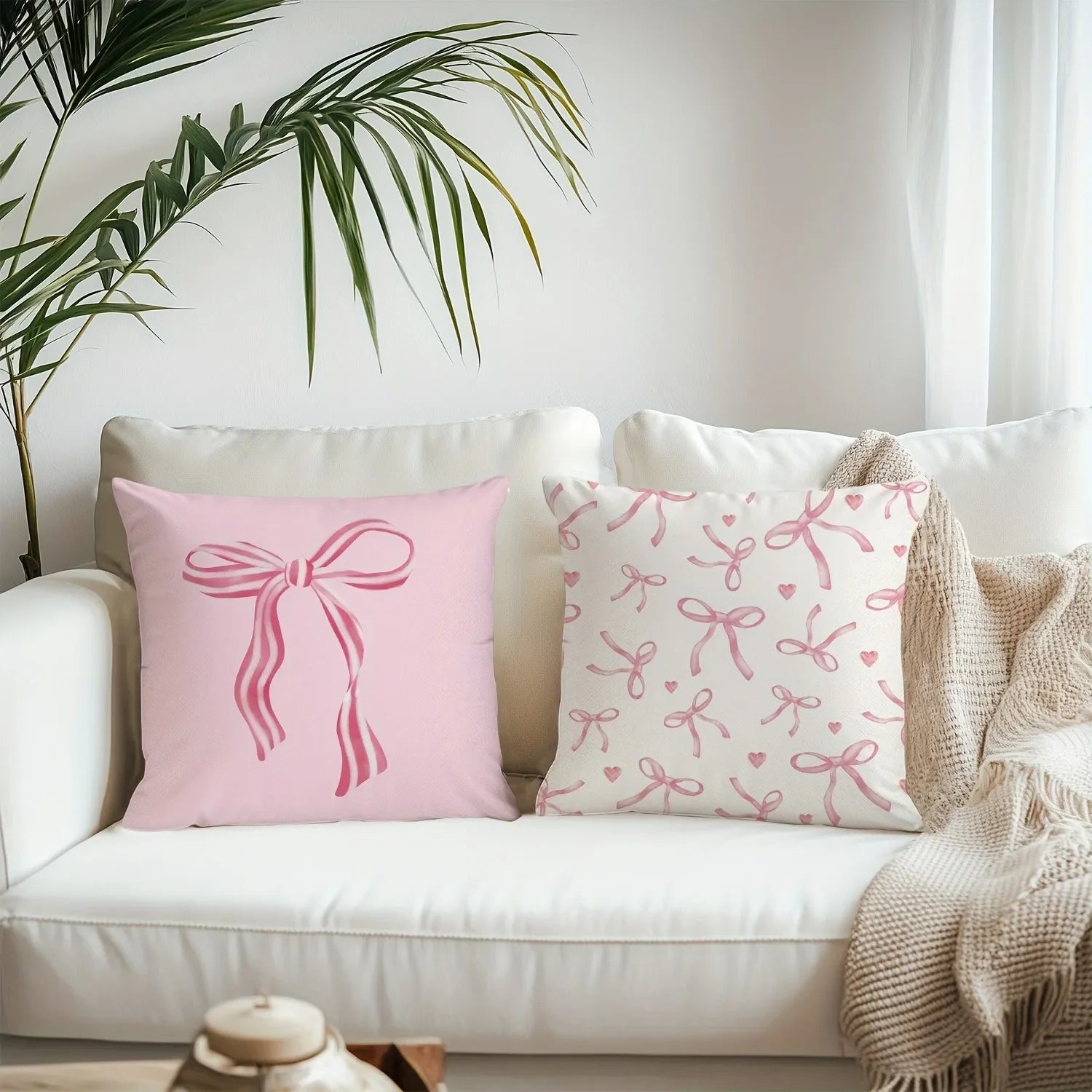 Cherry Pattern Pillowcase Sofa Cushion