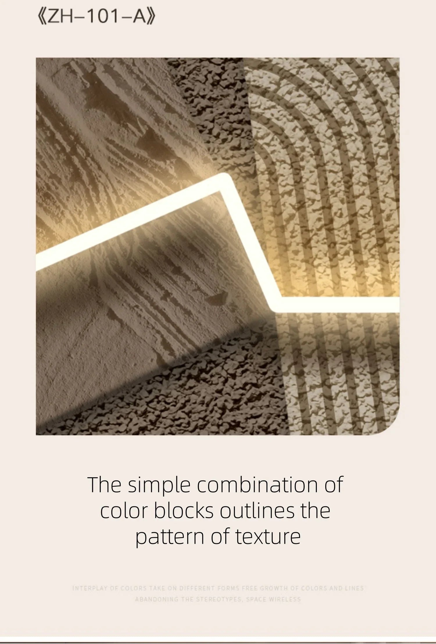 Dlight Decor Artistic Wood Crystal Wall Glow Light