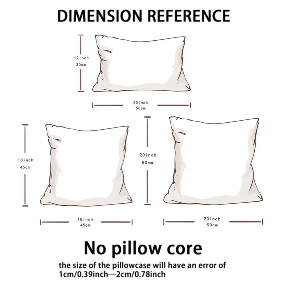 Boho Throw Pillow Cover Tassel Decor