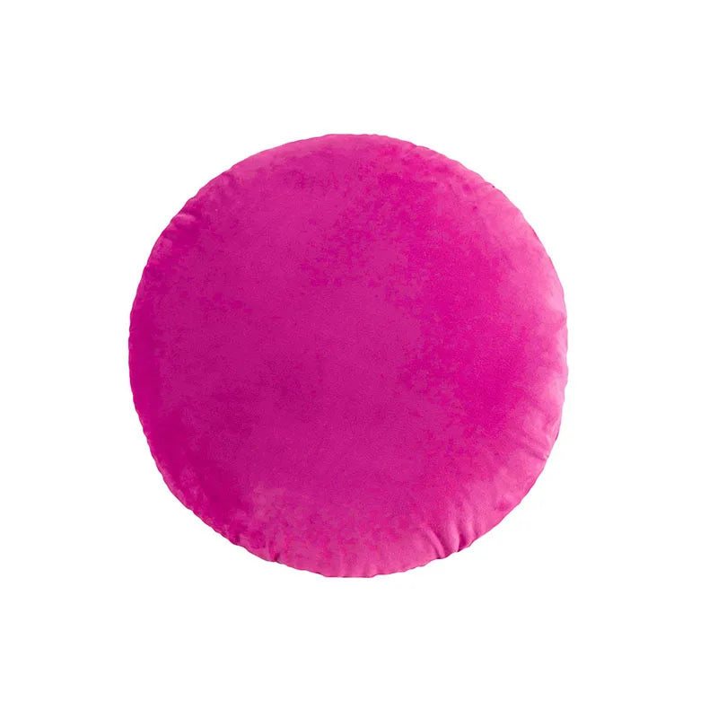 DecorBites™ Velvet Round Pillowcase 45cm