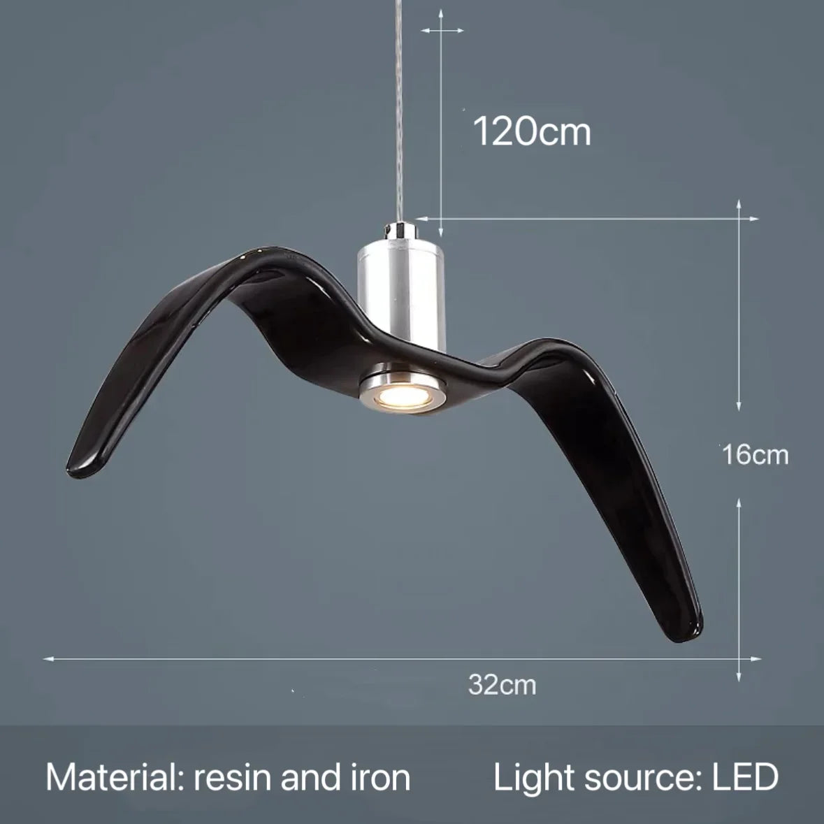 DecorBites™ Seagull Pendant Lamp Bedroom Lighting