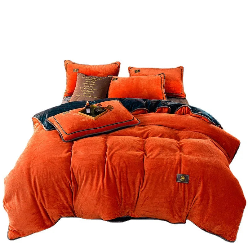 Winter Fleece Bedding Set