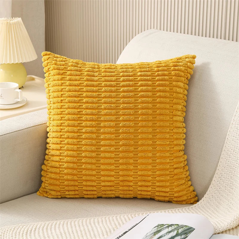 Corduroy Throw Pillow Covers 45x45cm