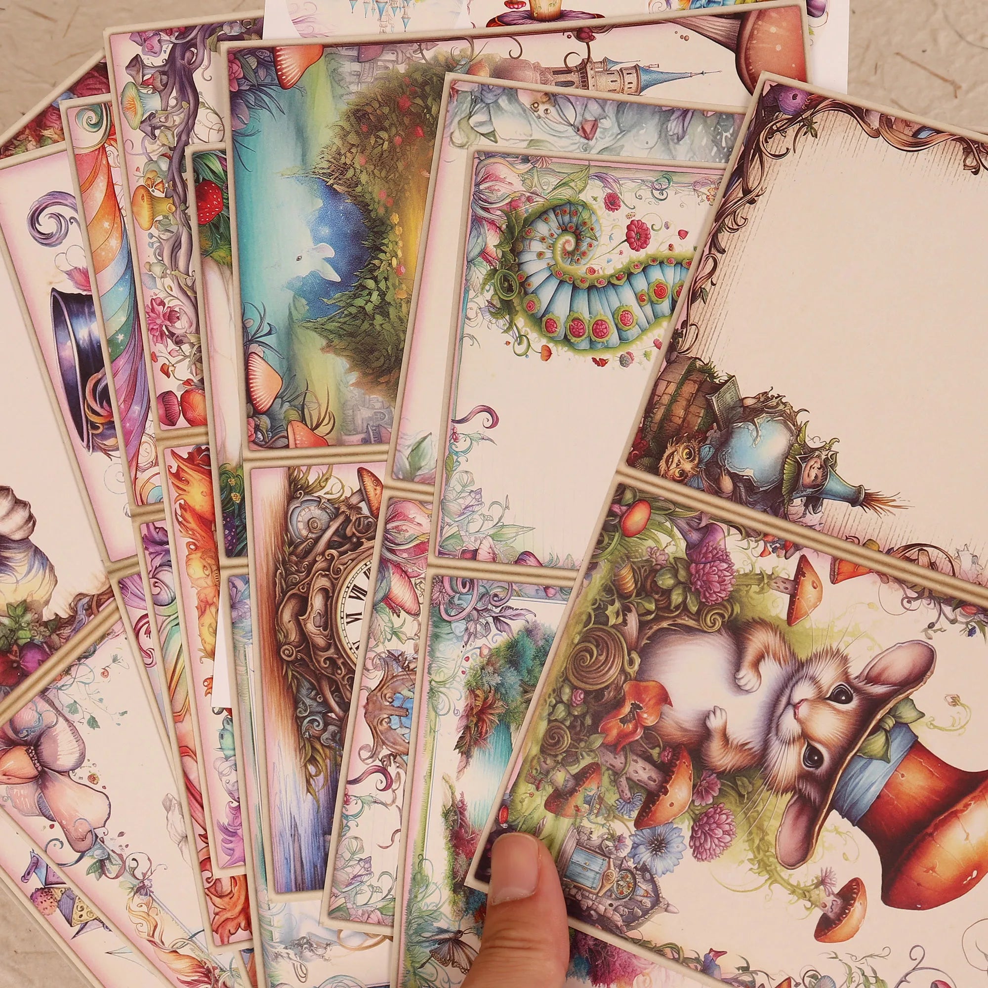 Fantasy Wonderland Junk Journal Set